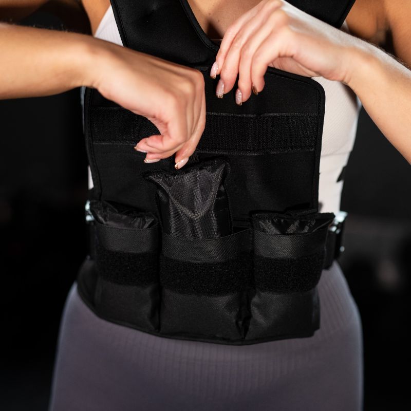 HMS Kor09 Adjustable Weighted Vest 9kg kabát 17-62-215