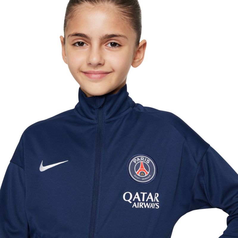 Nike PSG Dri-Fit Academy Pro Kids Tracksuit Navy Blue sötétkék tracksuits FQ0063411