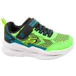 Skechers Meteor-Lights LED Children's Sports for Boys with Velcro gyerek cipő 401490L/LMBK