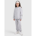 Girls' sweatshirt with hood, open, 4F 4FJWMM00TSWSF1862-25M kapucnis pulóver