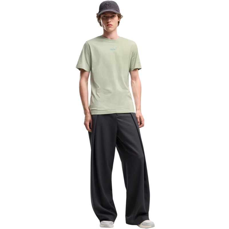 Puma Men's ESS Small No.1 Logo Centered Tee Light 692912 zöld kapucnis pulóver 69291228