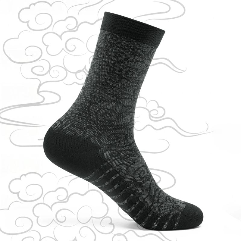 Rockbros 490025003 ROAD TO SKY socks size 43-46 black 43-46 cm \ czarny ruházat