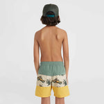 O'Neill Mix&Match Cali Block 13'' Jr Swim zöld shorts, pants, swimming shorts
