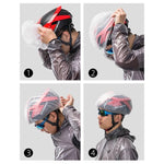 Rockbros rain cover - white biały covers