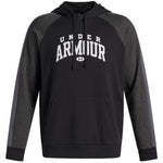 Under Armour Men's Rival Fleece Colorblock Hoodie Black 6003958 fekete pulóver