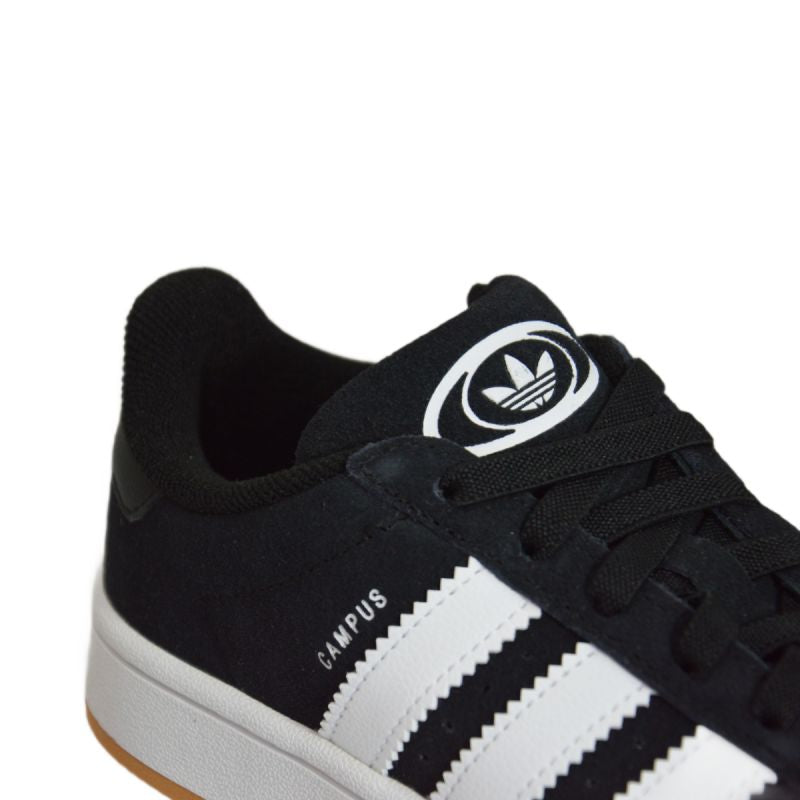 Adidas Kids' Campus 00s Elastic Lace - fekete gyerek cipő JI4331