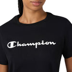Champion Sleeve T-shirt Black 118428 KK001 fekete női póló 118428KK001