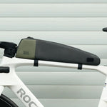 Rockbros DB005 Top Tube Bike 0.9L - Black and Green zöld táska