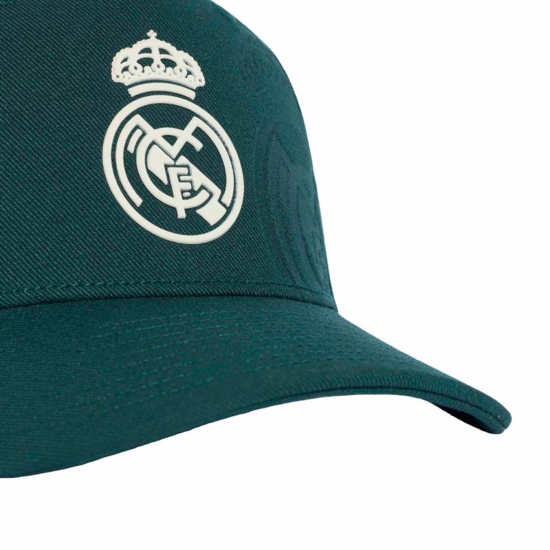 Adidas Real Madrid RMCF Away Snap Back Cap Green dorośli l (xl) kiegészítő KS8120