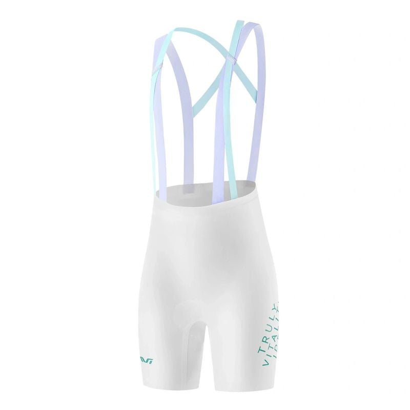 Rockbros TVI Women's Cycling with Bib and Pad Size M - White m \ biały rövidnadrág 20210017008-211706
