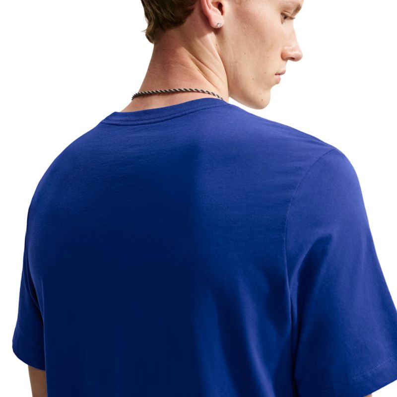 Nike FC Barcelona Swoosh Men's T-Shirt kék ruházat IQ5042455