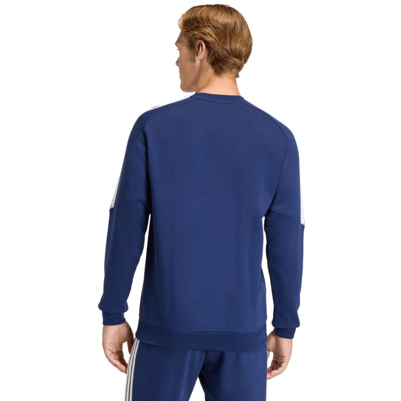 Men's adidas Tiro 26 League Sweat Crew navy blue and white KF5816 fehér póló