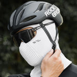 Rockbros fleece cycling balaclava - white biały balaclavas