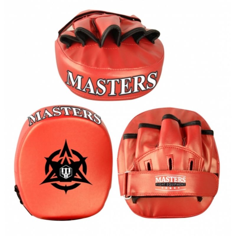 MASTERS FIGHT EQUIPMENT Bent paws - ŁZ-MINI-RED NEW piros harcművészeti felszerelés 14028
