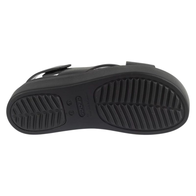Crocs Brooklyn 4U Cross Strap Sandal W Black 36/37 női papucs 212254-001