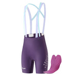 Rockbros TVI Women's Cycling with Bib and Pad Size M - Purple m \ fioletowy rövidnadrág 20210017008-211681