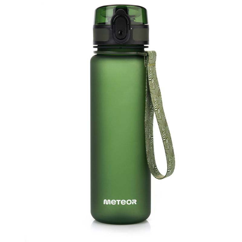 Meteor 500 ml sports bottle dark green uniw water bottles, training equipment