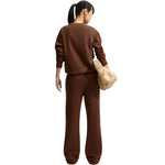 Nike Studio Fleece Medium Weigh Women's Brown barna nadrág IM8078259