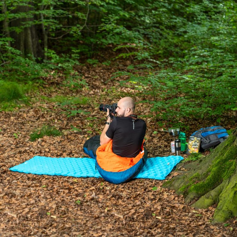 Nils Extreme NILS CAMP Sleeping Bag, Black-Navy Blue sötétkék táska 15-04-112
