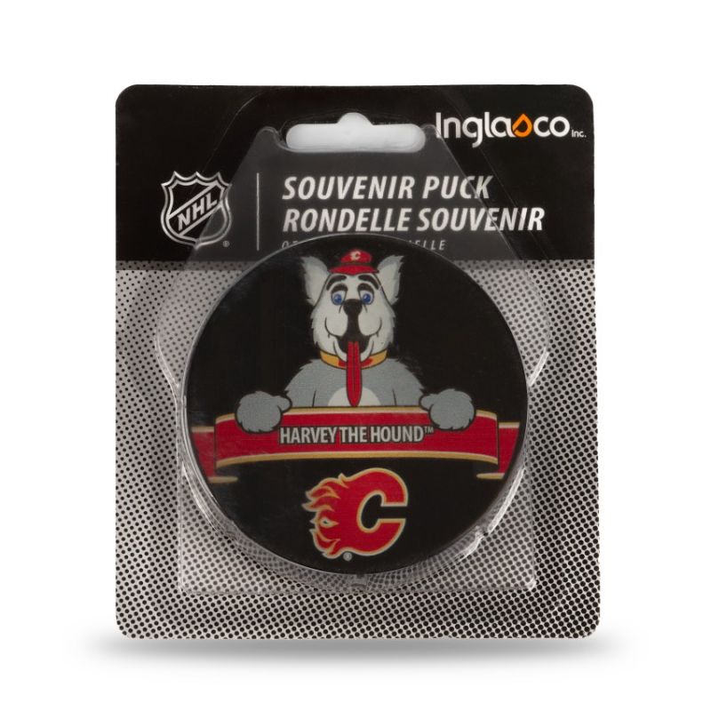 Inny Inglasco NHL Mascot Hockey Puck 510AN001901 Edzőfelszerelés fekete