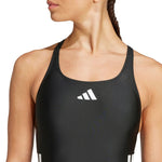 Adidas Women's 3 Stripes swimsuit black fekete ruházat JN8118