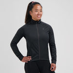 Rogelli women's ESSENTIAL II fekete dzseki