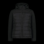 CMP men's winter with hood, sports, insulated, black ( ) fekete dzseki