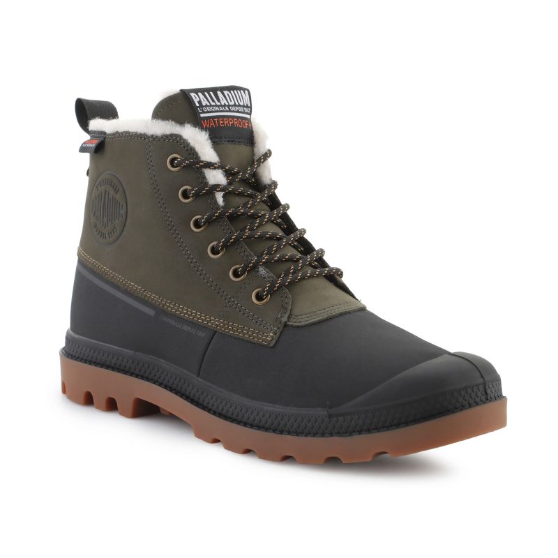 Palladium PAMPA DUCK WL WP+ 79547-325 Olive Night General