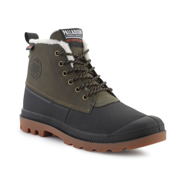 Palladium PAMPA DUCK WL WP+ 79547-325 Olive Night General