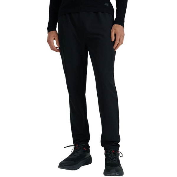 4f Men's trousers FNK M0930 deep black 4FWAW25TFTRM0930 20S Ruházat