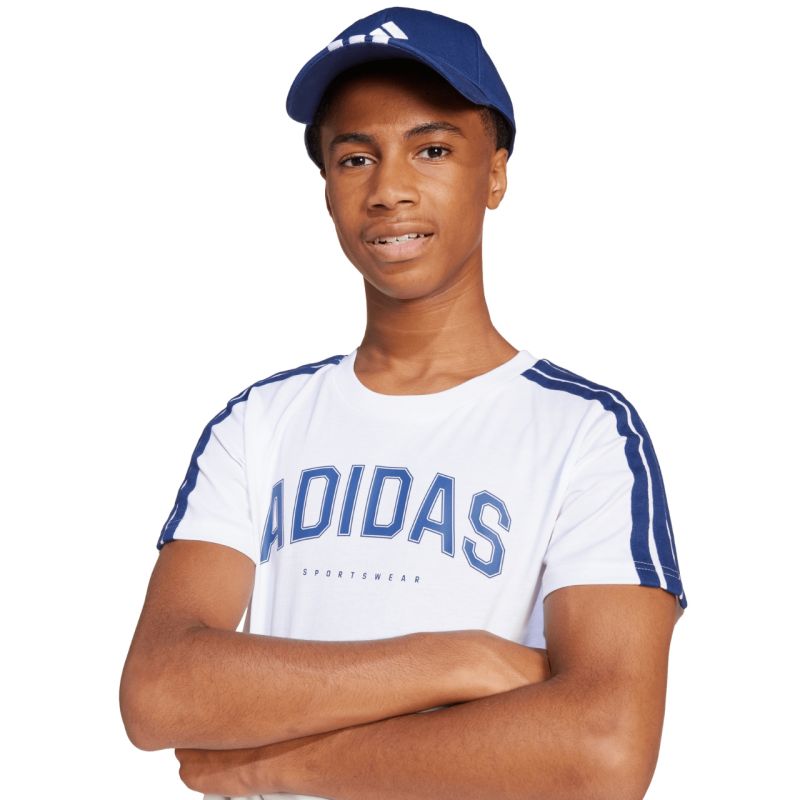 Adidas Codes Collegiate Graphic Kids' T-Shirt, White, fehér gyerek póló JI6674
