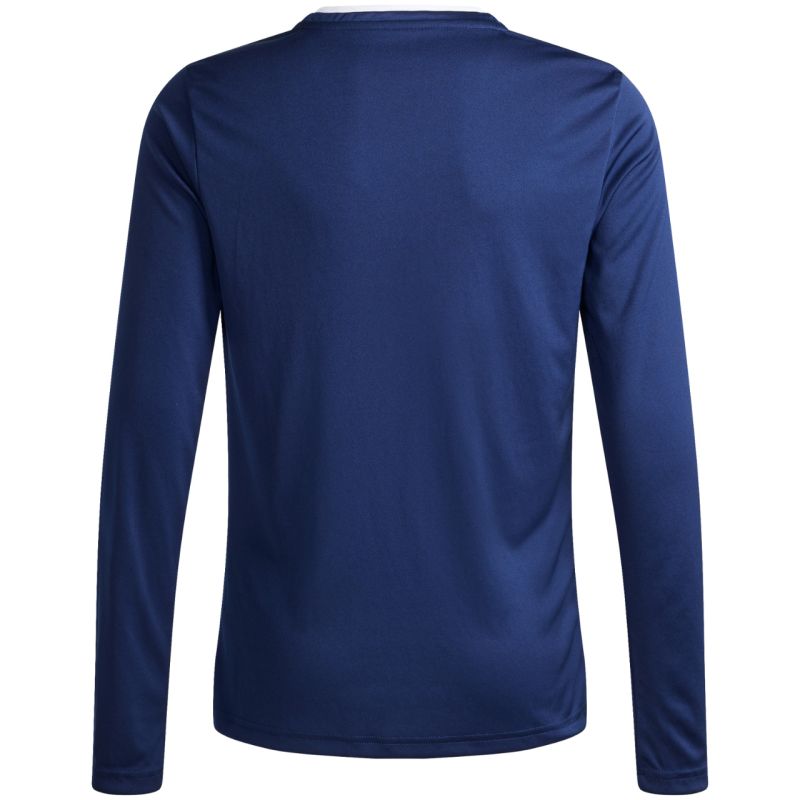 adidas Entrada 26 Long Sleeve Jersey Navy Blue KF5877 104cm hosszú ujjú póló