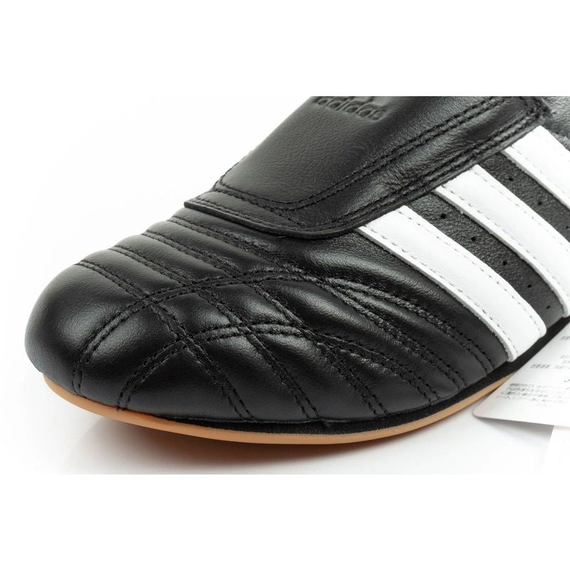 Adidas Women's Taekwondo Sports Shoes Black Leather Slip-On fekete zokni