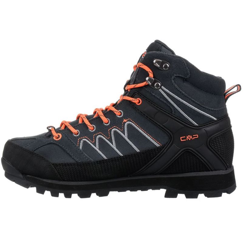 CMP Moon Mid WP trekking narancssárga cipő