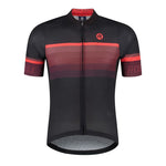 Rogelli HERO II T-shirt Black and 3XL bordó póló