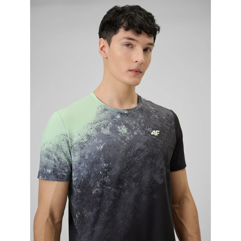 4F Men's quick-drying regular training T-shirt póló