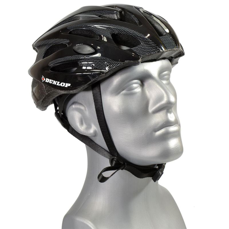Dunlop Mtb Black Adjustable Cycling Helmet R. L (58-61cm) fekete sisak GSP-2997445