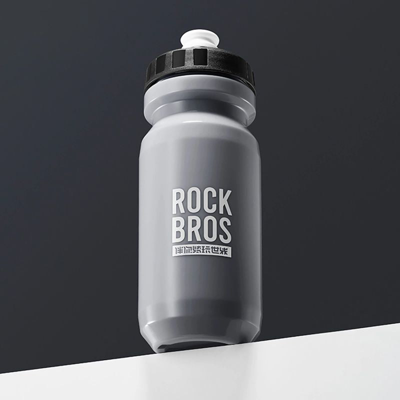 Rockbros 600 ml Bike Bottle - Gray szary water bottles, training equipment