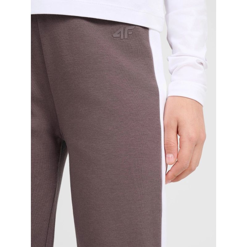 4f Girls' sweatpants with flared legs 4FJRAW25TTROF1599-51S Egyéb