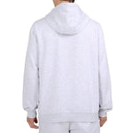 Men's sweatshirt 4F M2548 cool light melange 4FWMM00TSWSM2548 27M szürke kapucnis pulóver