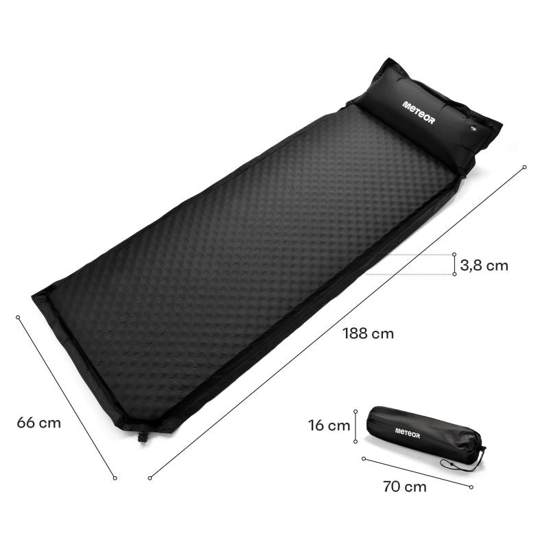 Meteor self-inflating mat uniw mattresses, training equipment, tourist equipment