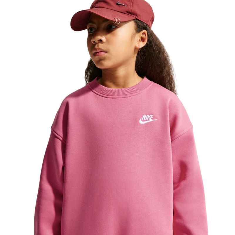 Nike Sportswear Club Fleece Kids' Sweatshirt Pink