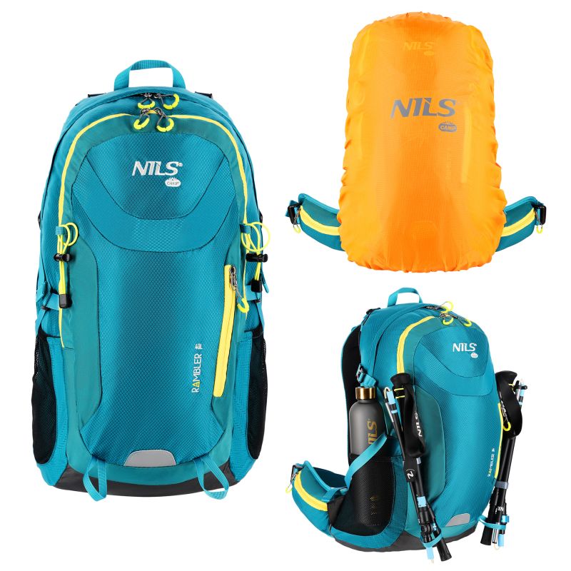 Nc1917 Blue Rambler Tourist Backpack 40l Nils Camp kék hátizsák