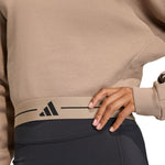 Women's adidas Hyperglam sweatshirt beige KQ5197 2xs pulóver