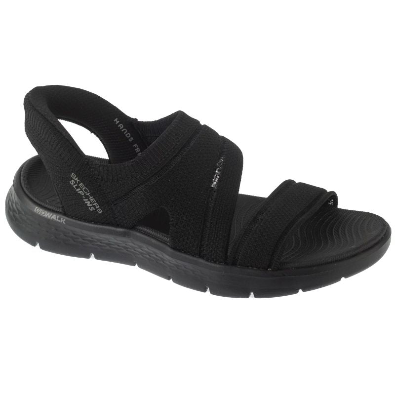 Skechers Slip-Ins: Go Walk Flex Sandal - Enticing 141482-BBK Black 36 Cipő