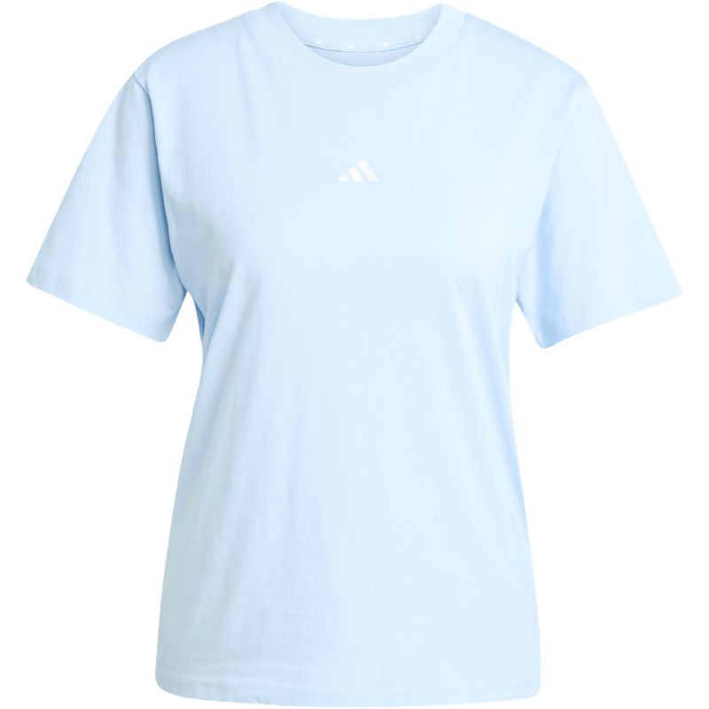 Adidas Essentials Small Logo Women's T-Shirt Light Blue 2xs ruházat JY4962