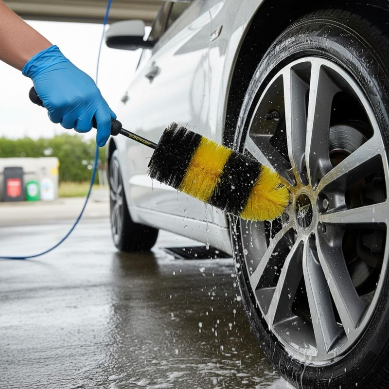 Dunlop Wheel Cleaning Brush, Length fekete kiegészítő GSP-255224