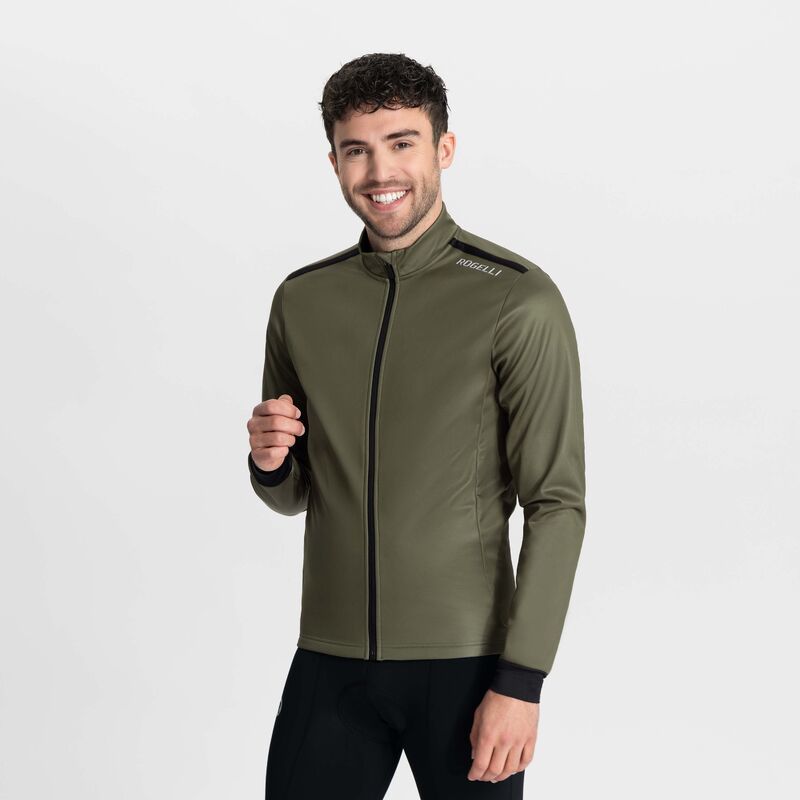 Rogelli CORE winter jacket green 6XL zöld kötött sapka SIROG352438.6XL