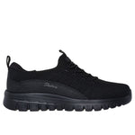 Skechers women's sneakers GACEFUL PICTURE PERFECT 100702 BBK fekete utcai cipő
