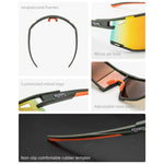 Rockbros SP258 Polarized Sports Glasses glasses, training equipment